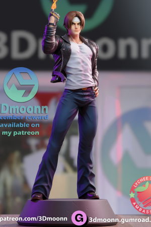 Kyo Kusanagi STL file for 3D printing