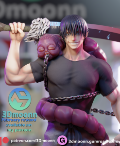 Toji Fushiguro STL 3D Print