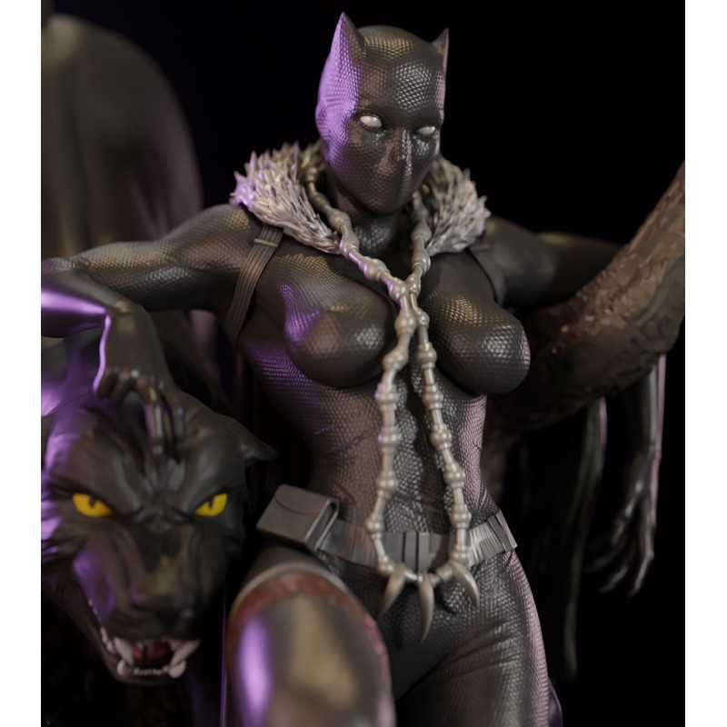 Shuri Black Panther + NSFW - STL 3D Print - Image 4