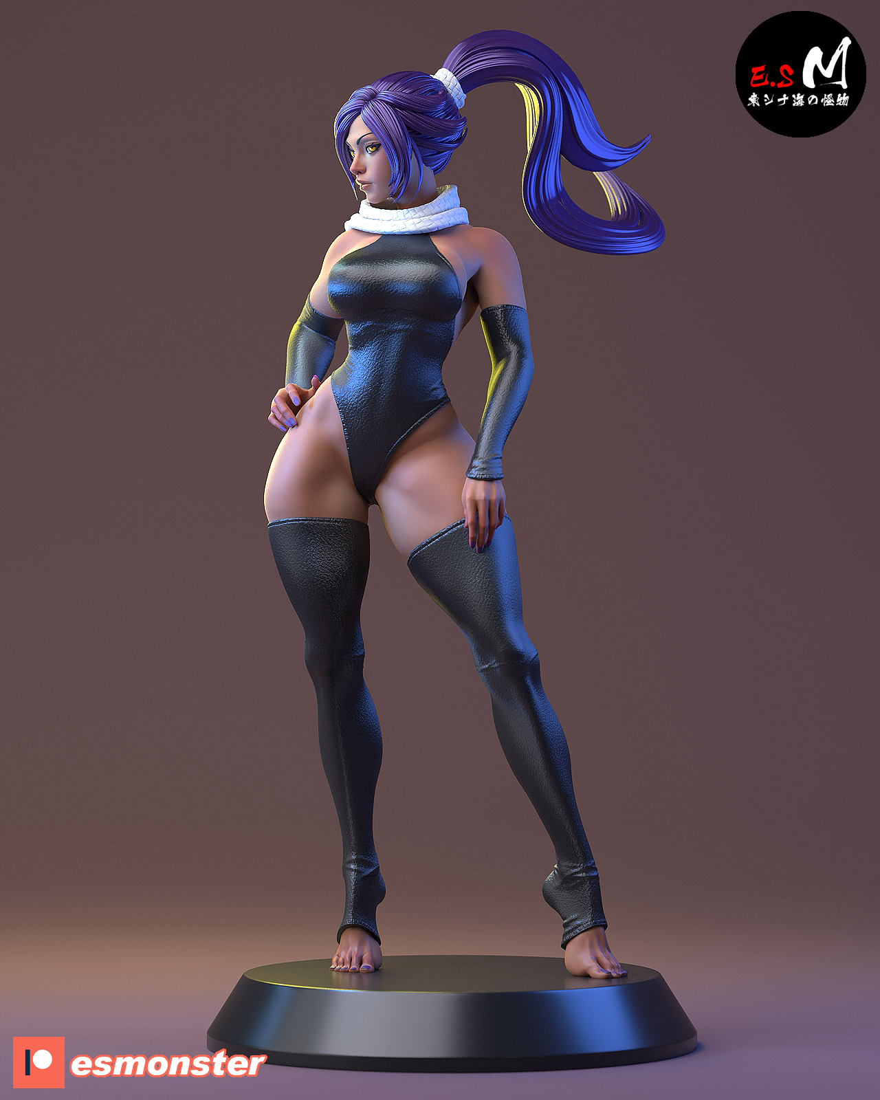 Yoruichi v2 3d Printable STL - Image 3