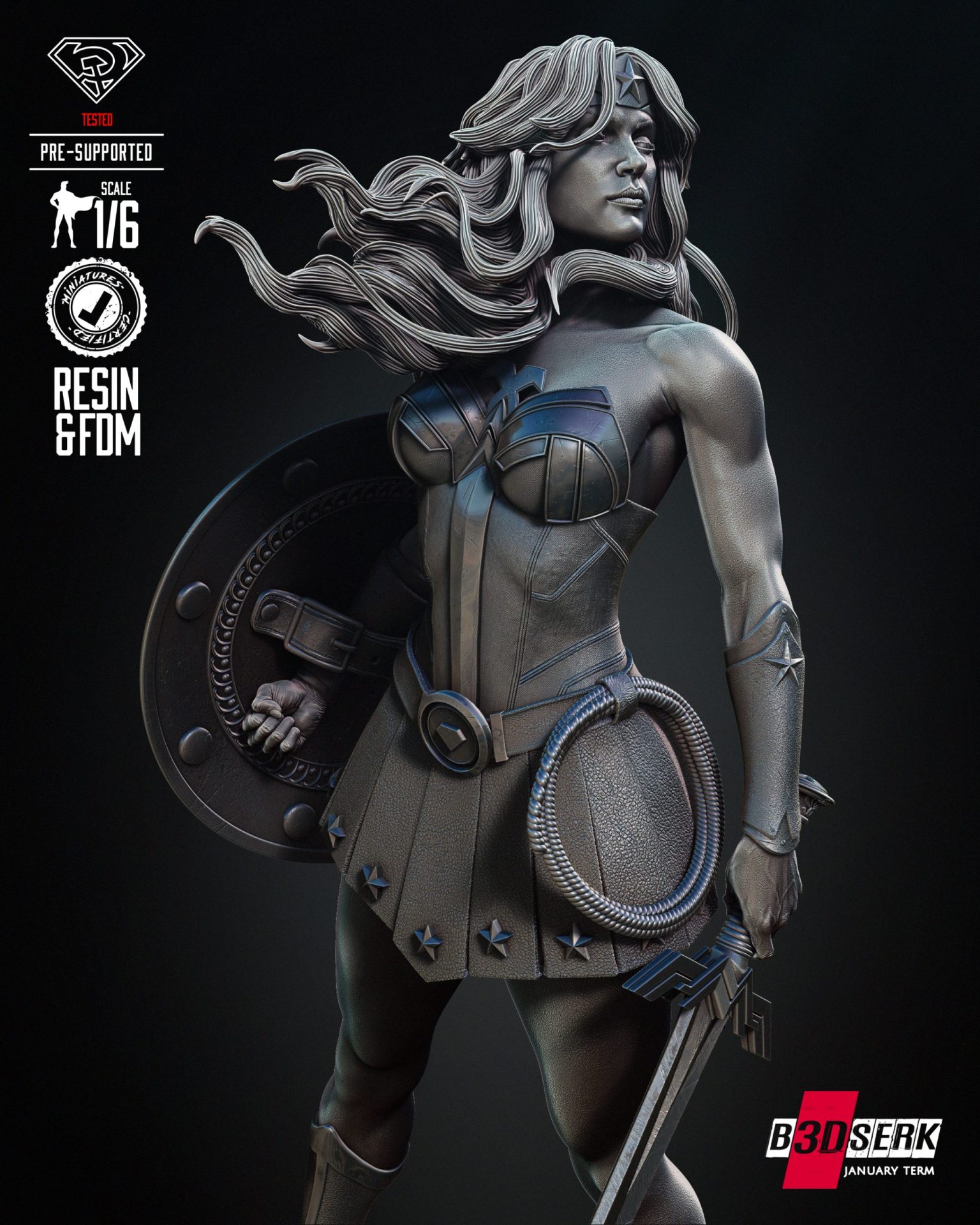 Red Son Wonder Woman - Image 5