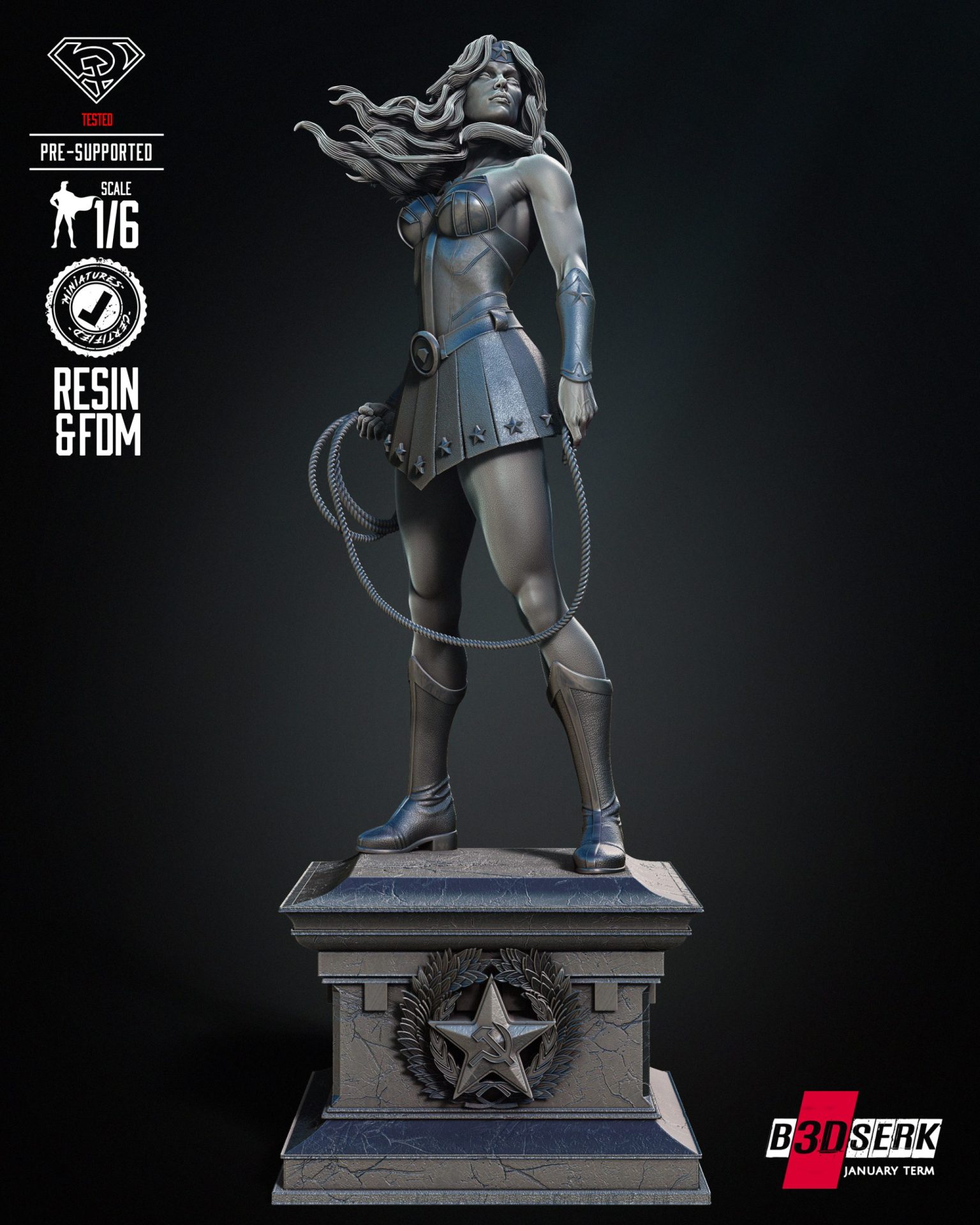 Red Son Wonder Woman - Image 6