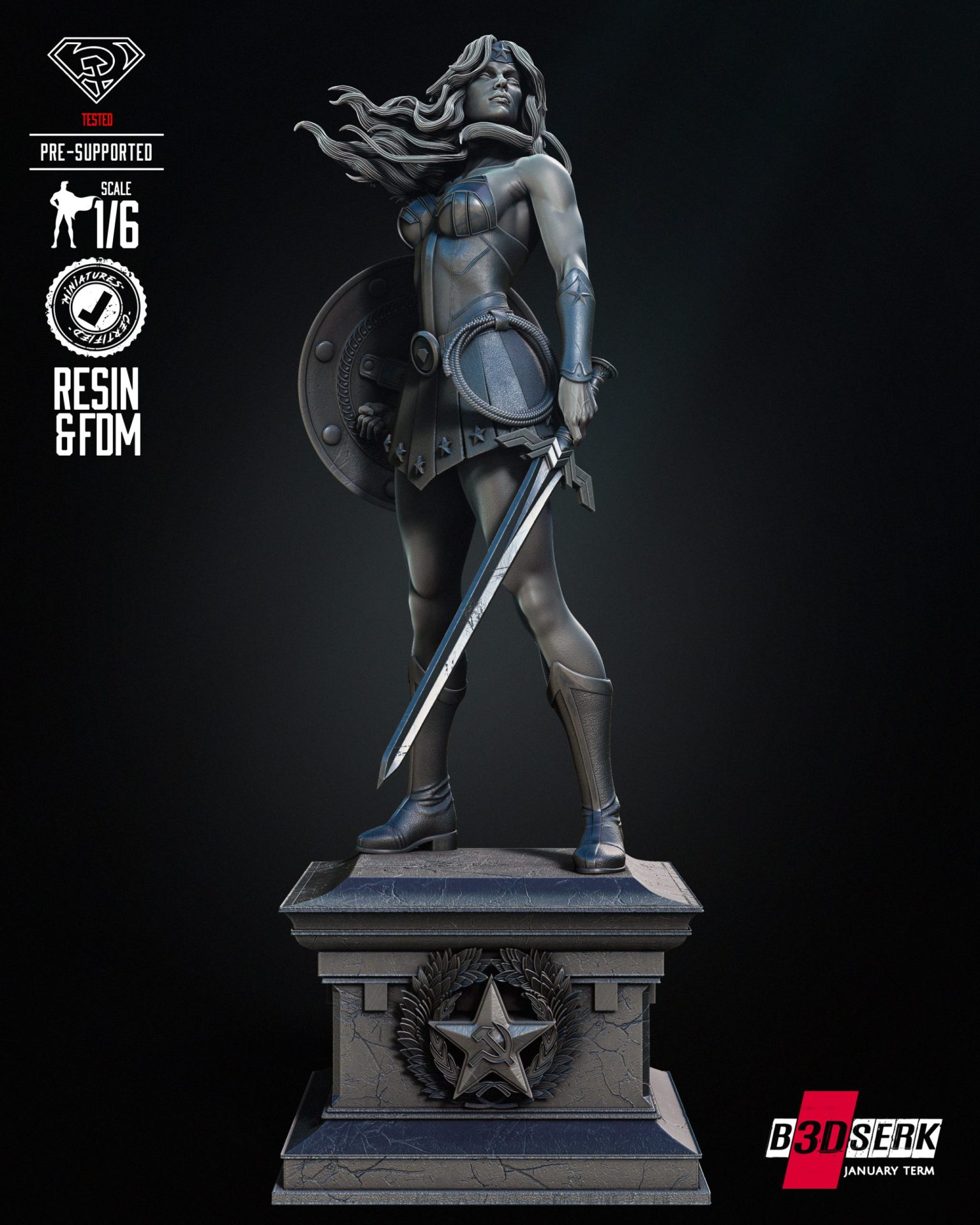 Red Son Wonder Woman - Image 7