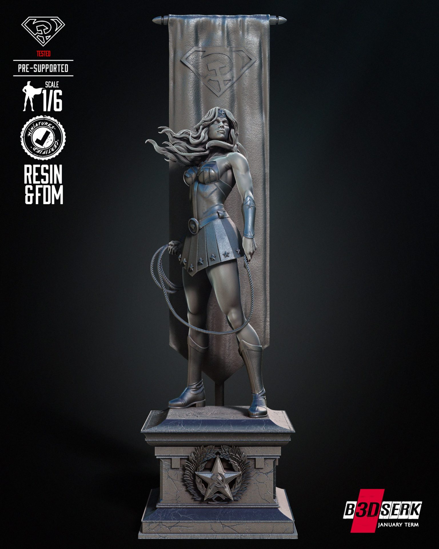 Red Son Wonder Woman - Image 8