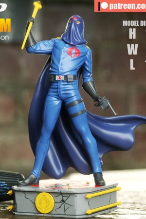 GI JOE - Cobra Commander STL file for 3D printing