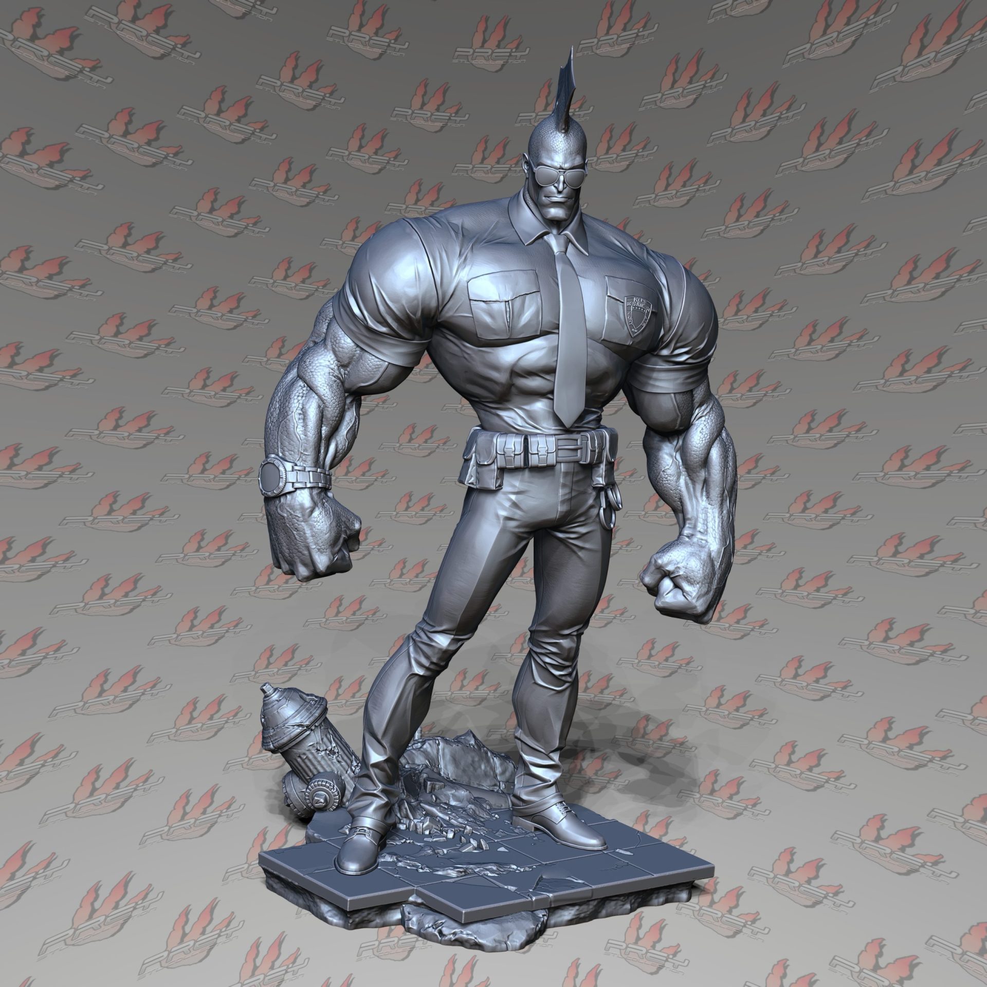 Savage Dragon - STL 3D Print STL file for 3D printing