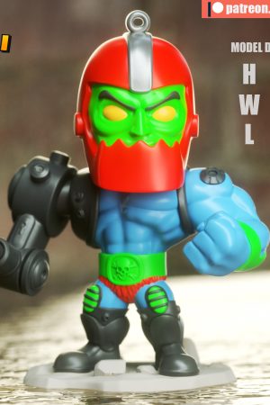 Trap-Jaw MOTU STL file for 3D printing