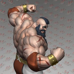 Zangief -SF- STL 3D Printable