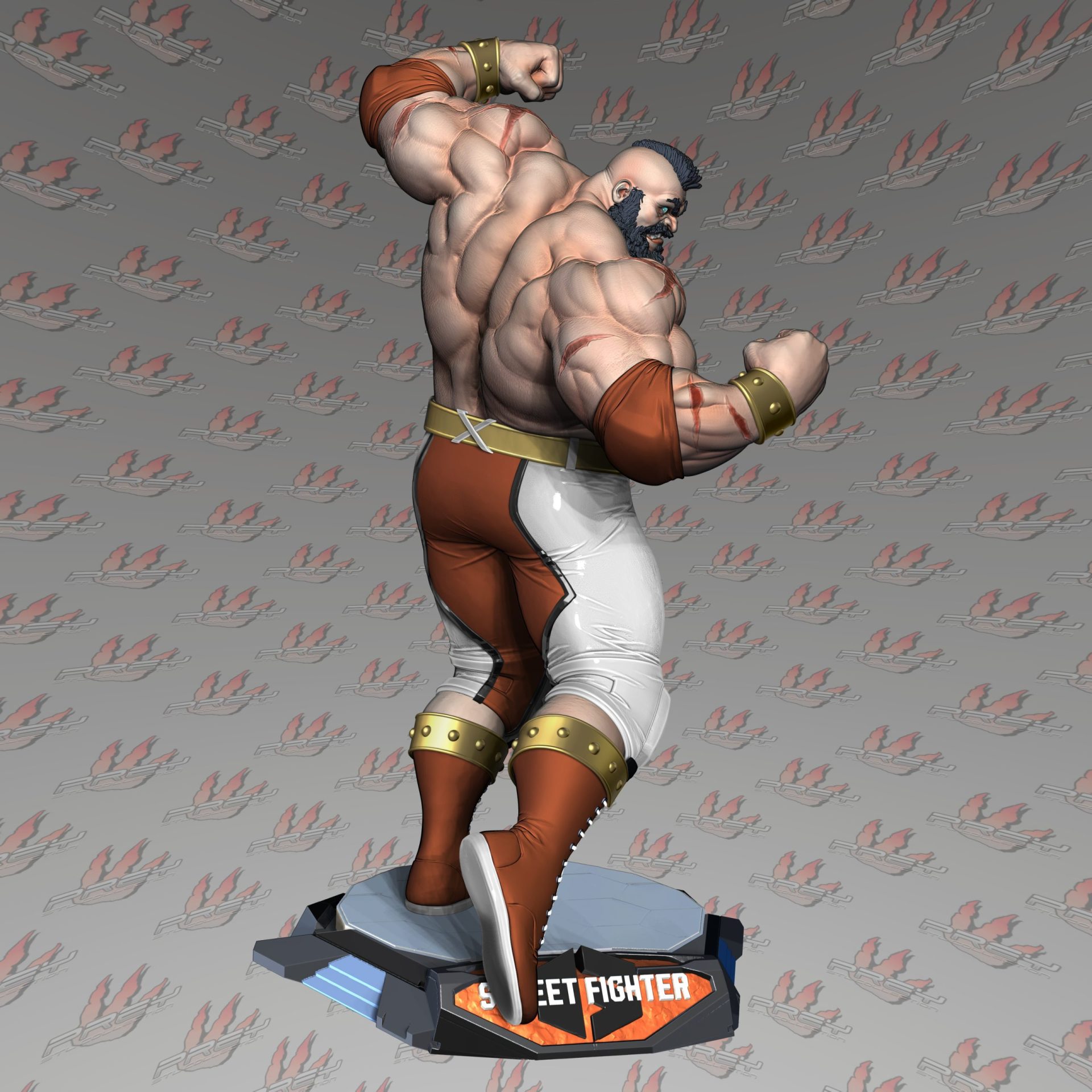 Zangief -SF- STL 3D Printable - Image 3