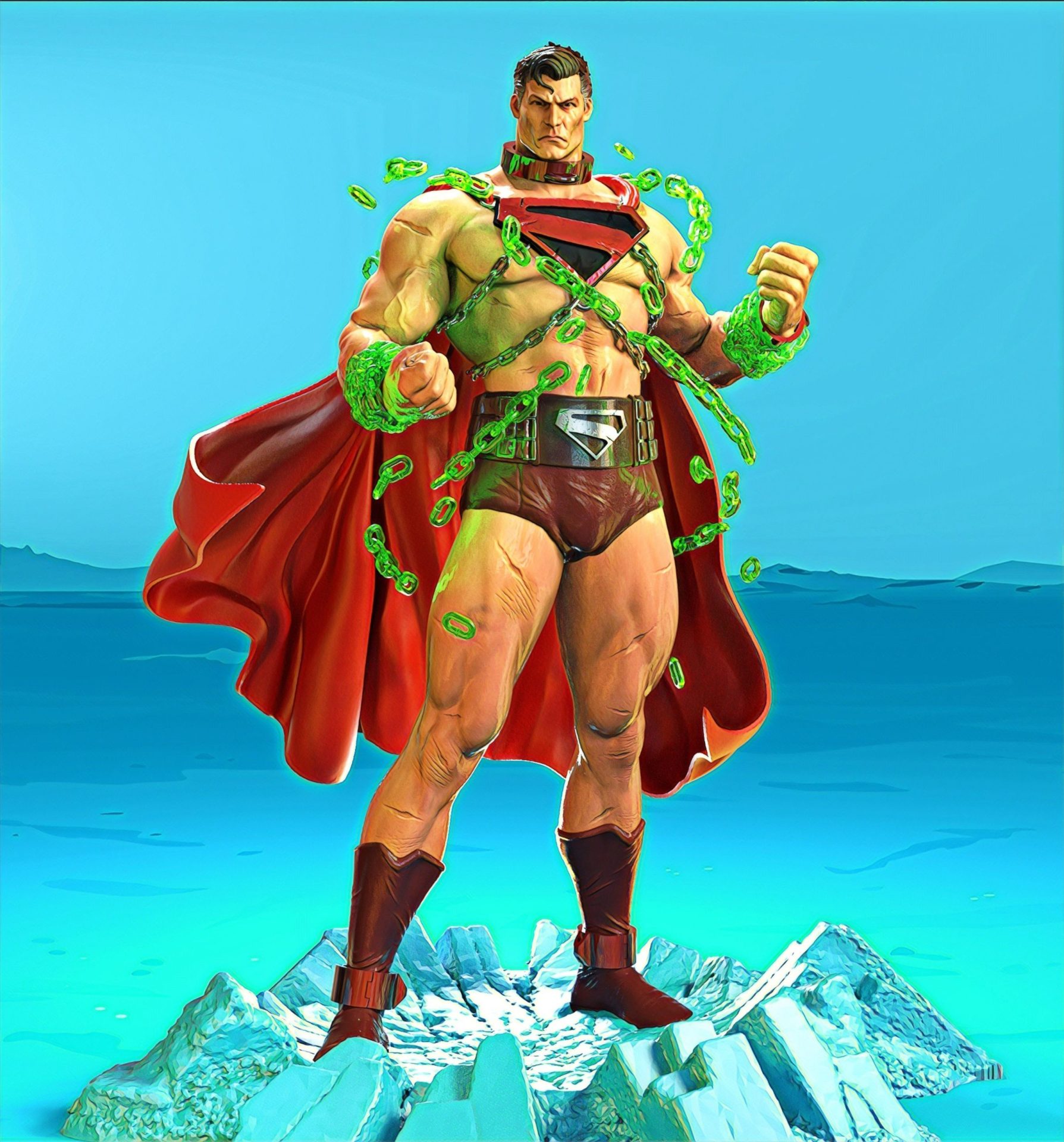 Gladiator Superman from Worlds of War - Image 2