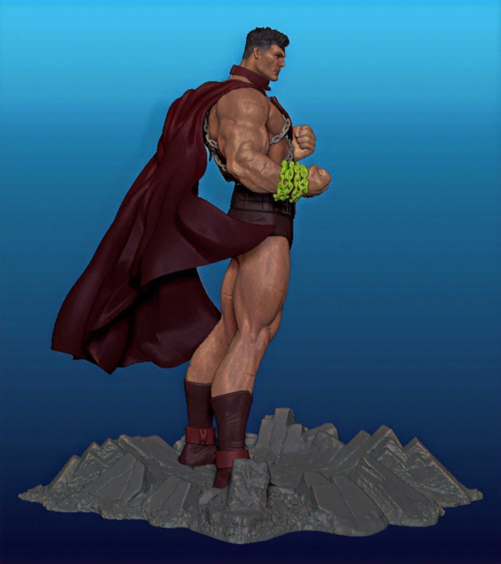 Gladiator Superman from Worlds of War - Image 4