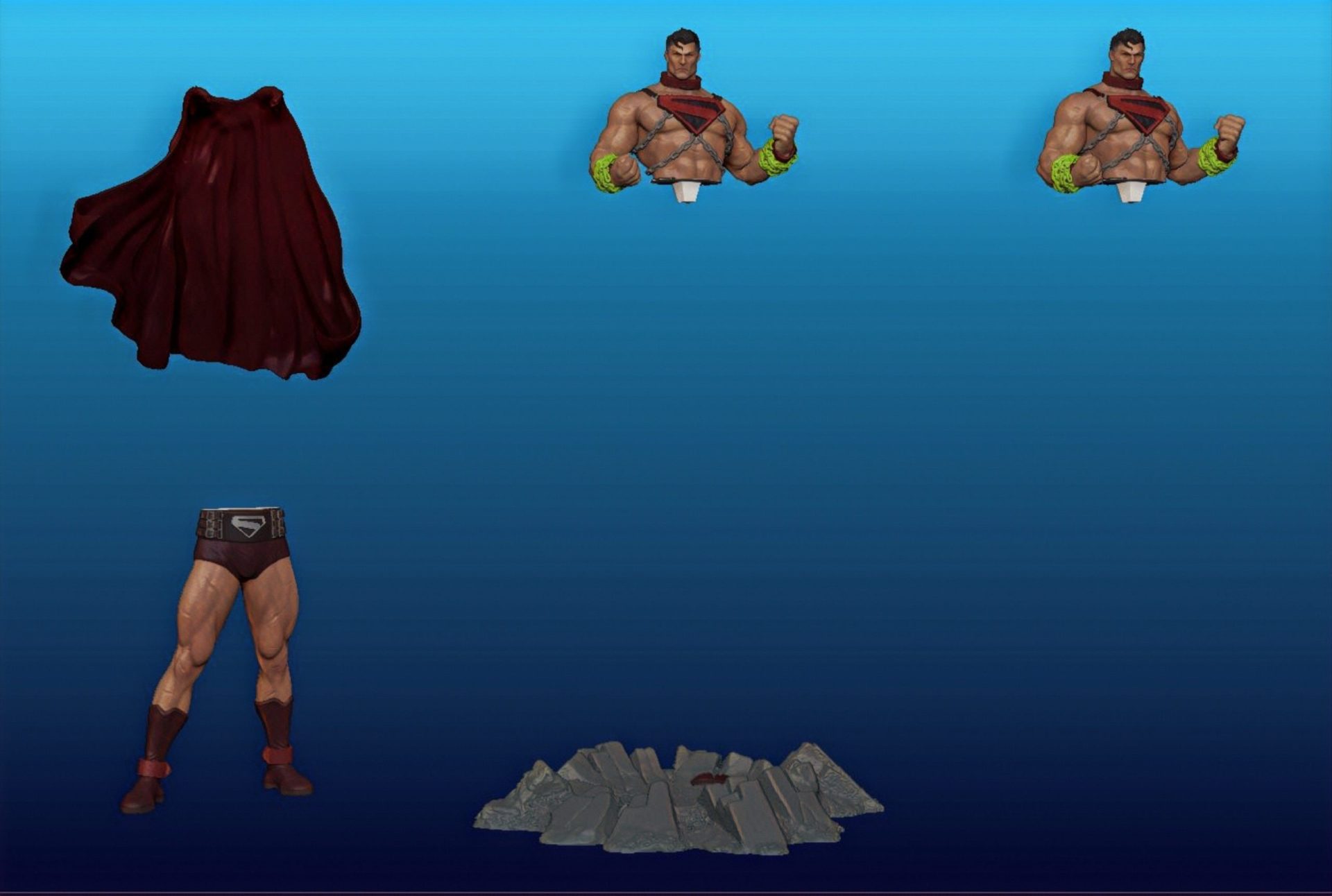 Gladiator Superman from Worlds of War - Image 7