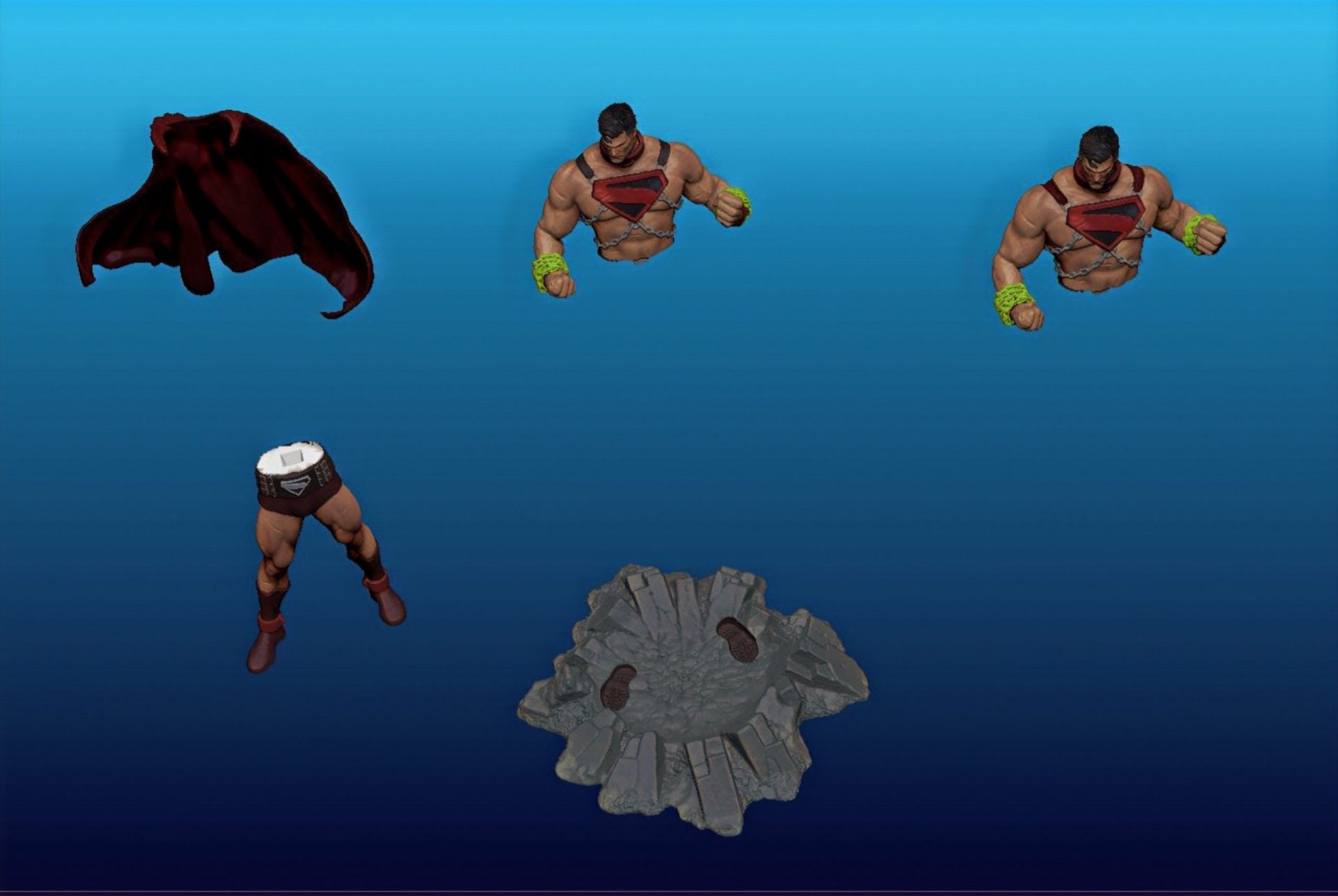 Gladiator Superman from Worlds of War - Image 8