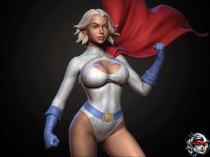 Power G1rl SFW + NSFW