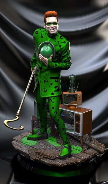 EL ACERTIJO - Riddler STL file for 3D printing