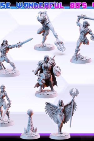 HEMAN MINIATURES - MOTU STL file for 3D printing