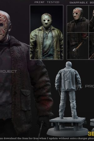 Jason Voorgees STL file for 3D printing