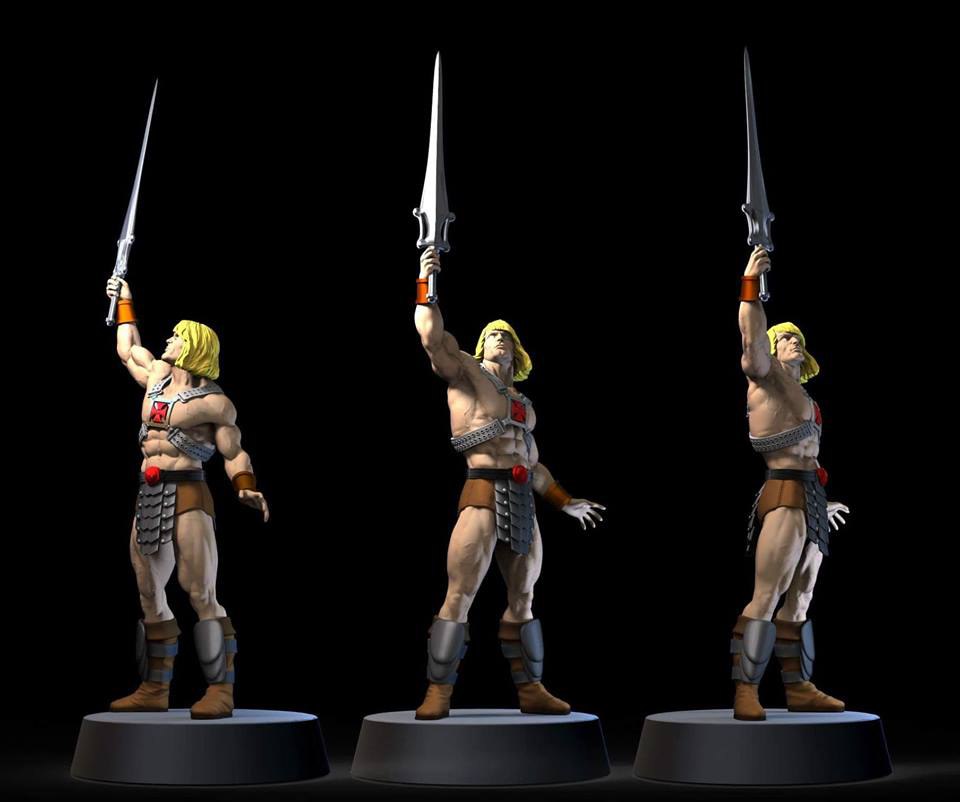 He Man & Battlecat Diorama - Image 7