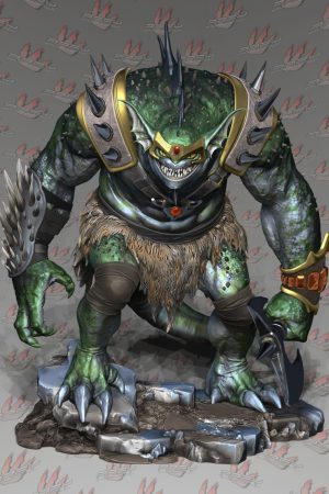 SLITHE  - REPTILIO - Thundercats STL file for 3D printing