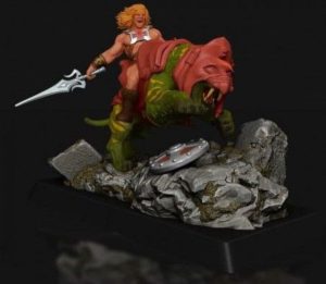 He-Man and Battlecat mini – MOTU
