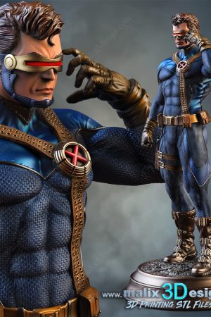 Cyclops v5 - X-MEN STL file for 3D printing