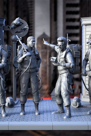 Ghostbusters Diorama 2 STL file for 3D printing