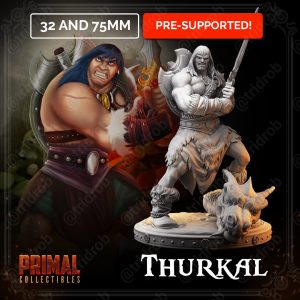 Master of Dungeos Quest Thurkal Barbarian
