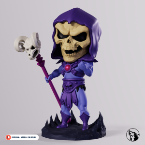 Chibi Skeletor – MOTU