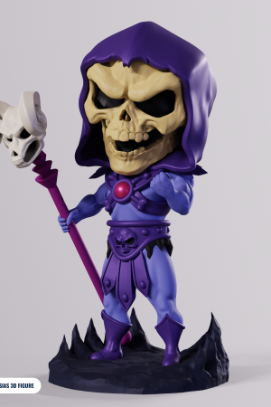 Chibi Skeletor - MOTU STL file for 3D printing