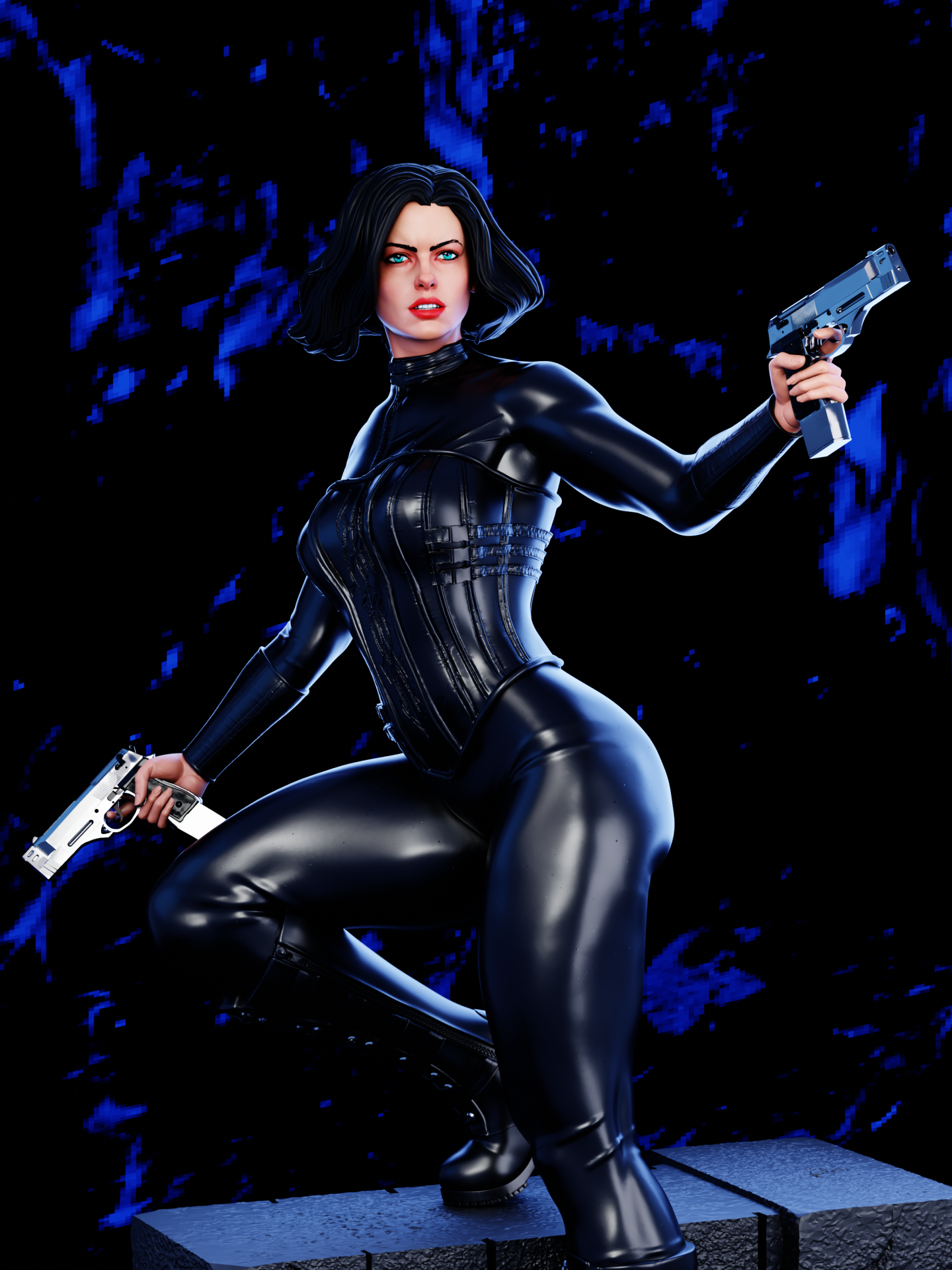 Selene from Underworld STL file for 3D printing
