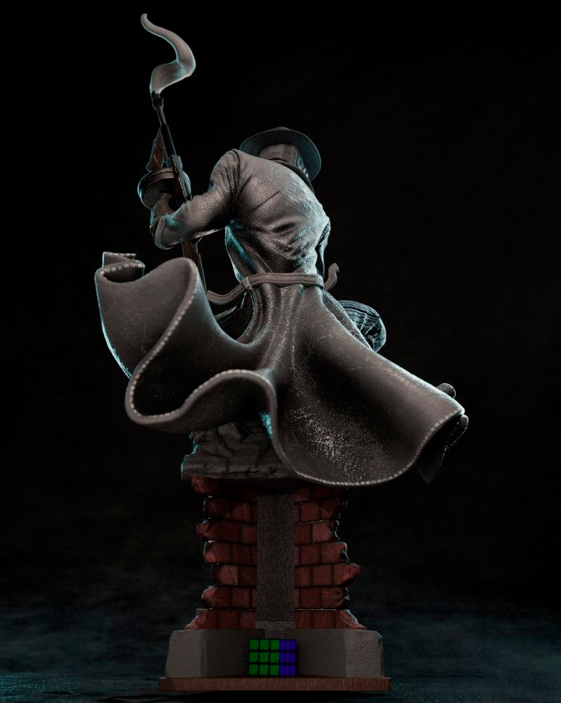 Spider Noir Statue - Image 2