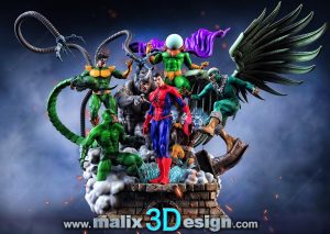 Spider-man Diorama