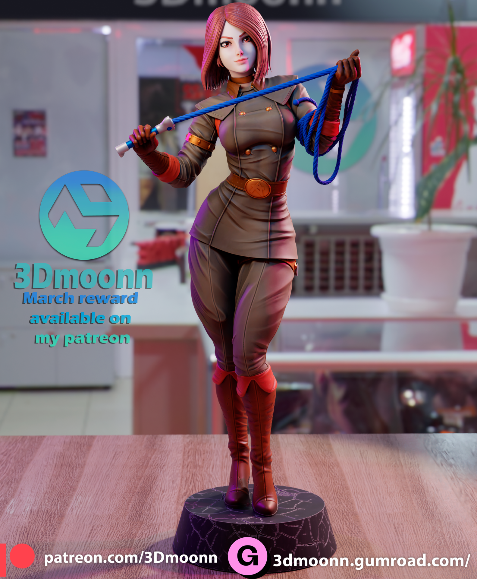 WHIP - KOF - Standard + NSFW - STL 3D Printable file