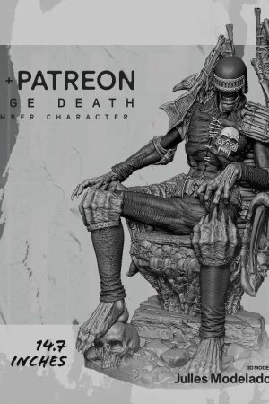 Judge Death STL file for 3D printing