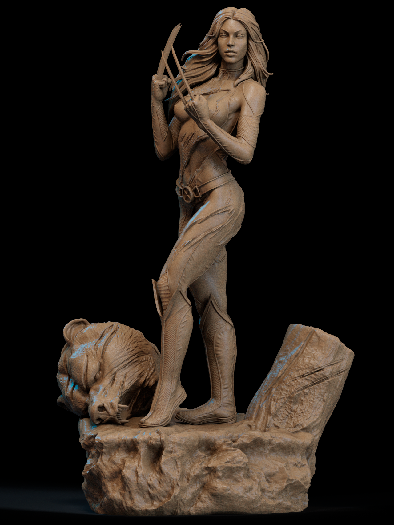 X-23 - X-MEN - Standard + NSFW - STL 3D - Image 2