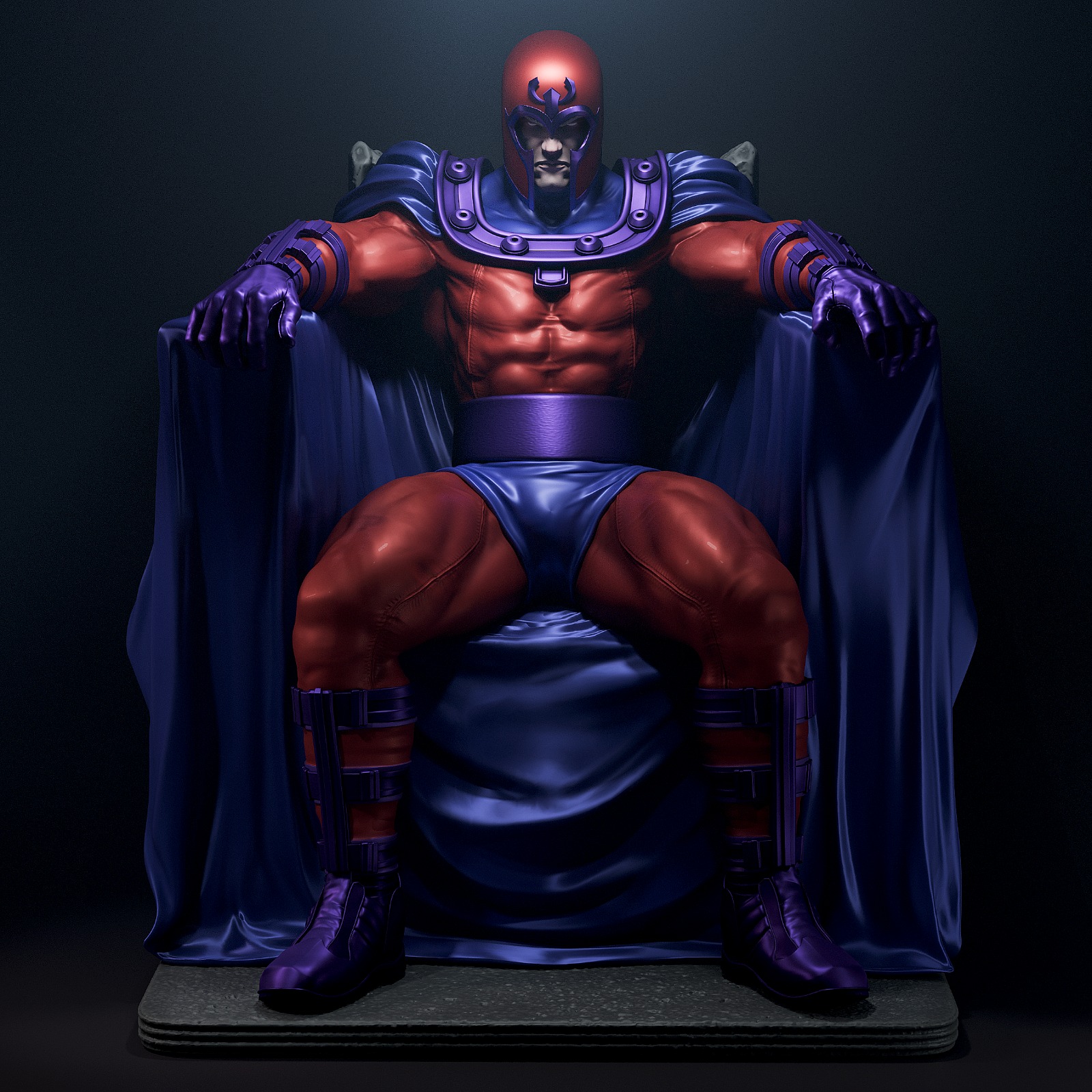 Magneto - X-MEN - STL 3D Printable STL file for 3D printing
