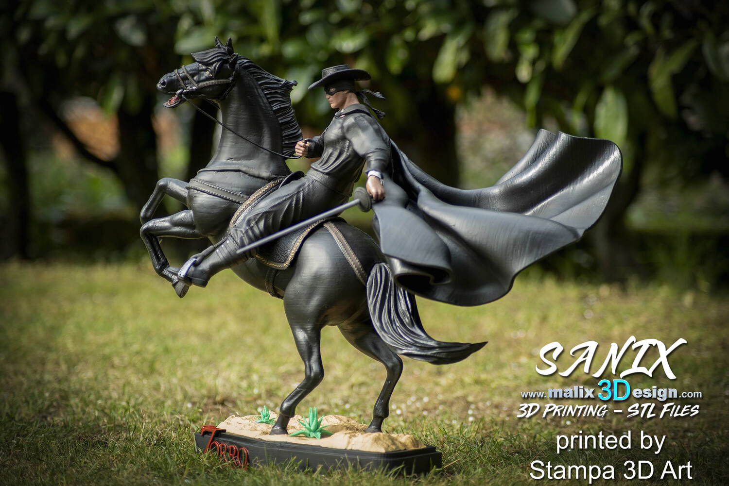 ZORRO STL file for 3D printing