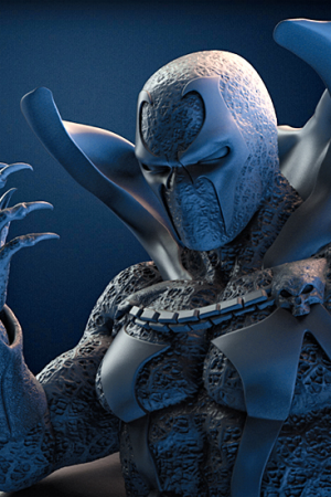 SPAWN STL file for 3D printing