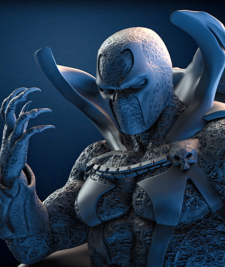 SPAWN STL file for 3D printing