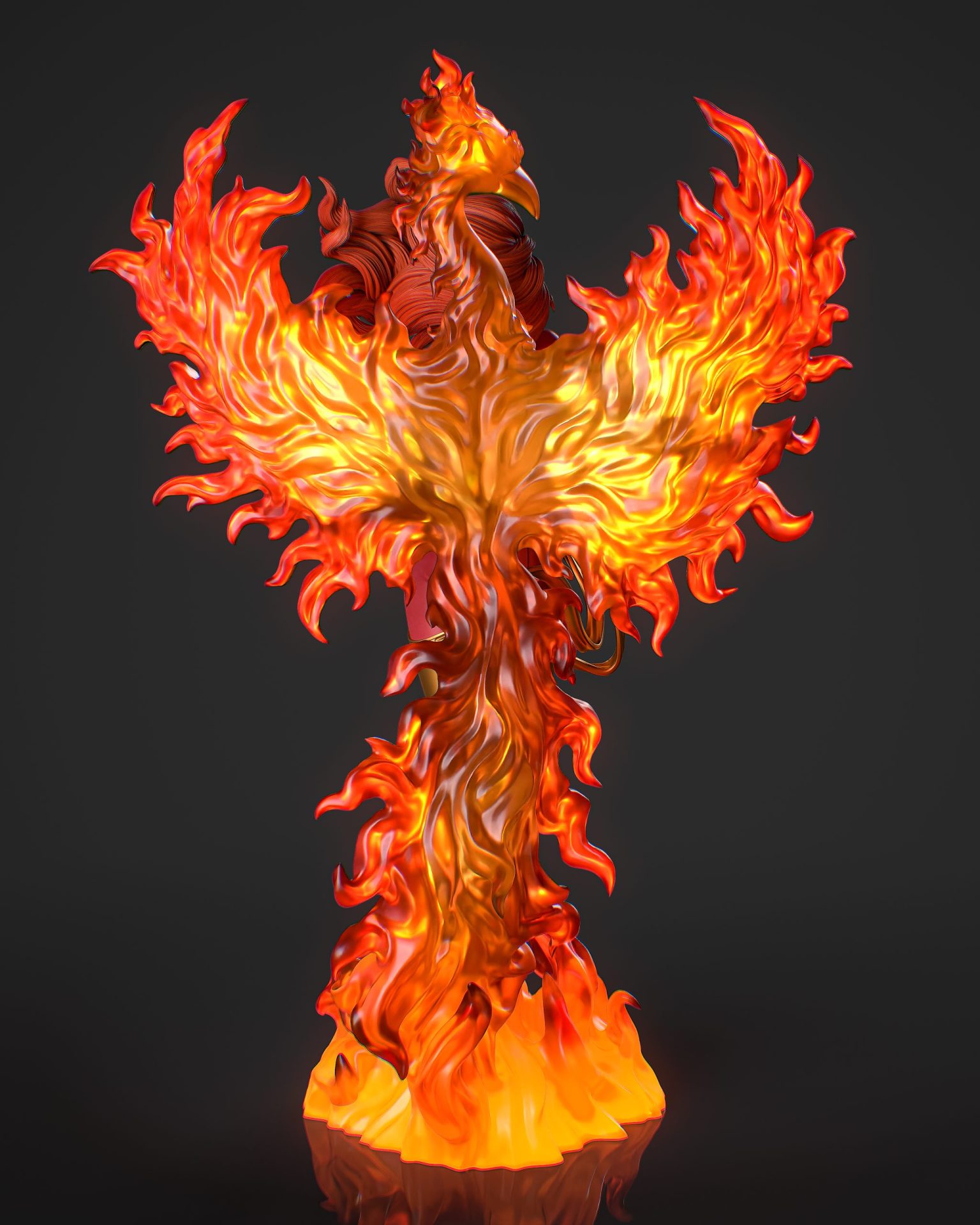 Jean Grey Phoenix - X-MEN - standard + NSFW - STL 3D Printable - Image 5