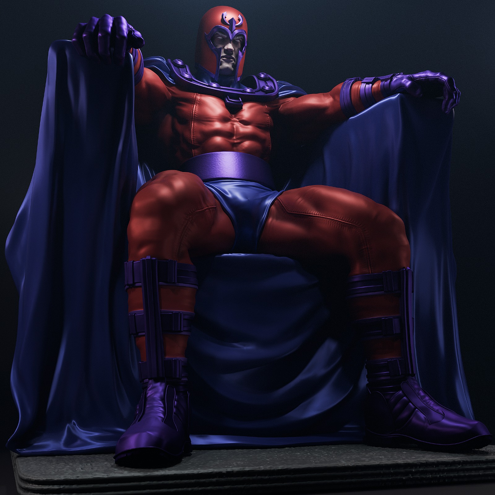 Magneto - X-MEN - STL 3D Printable - Image 4