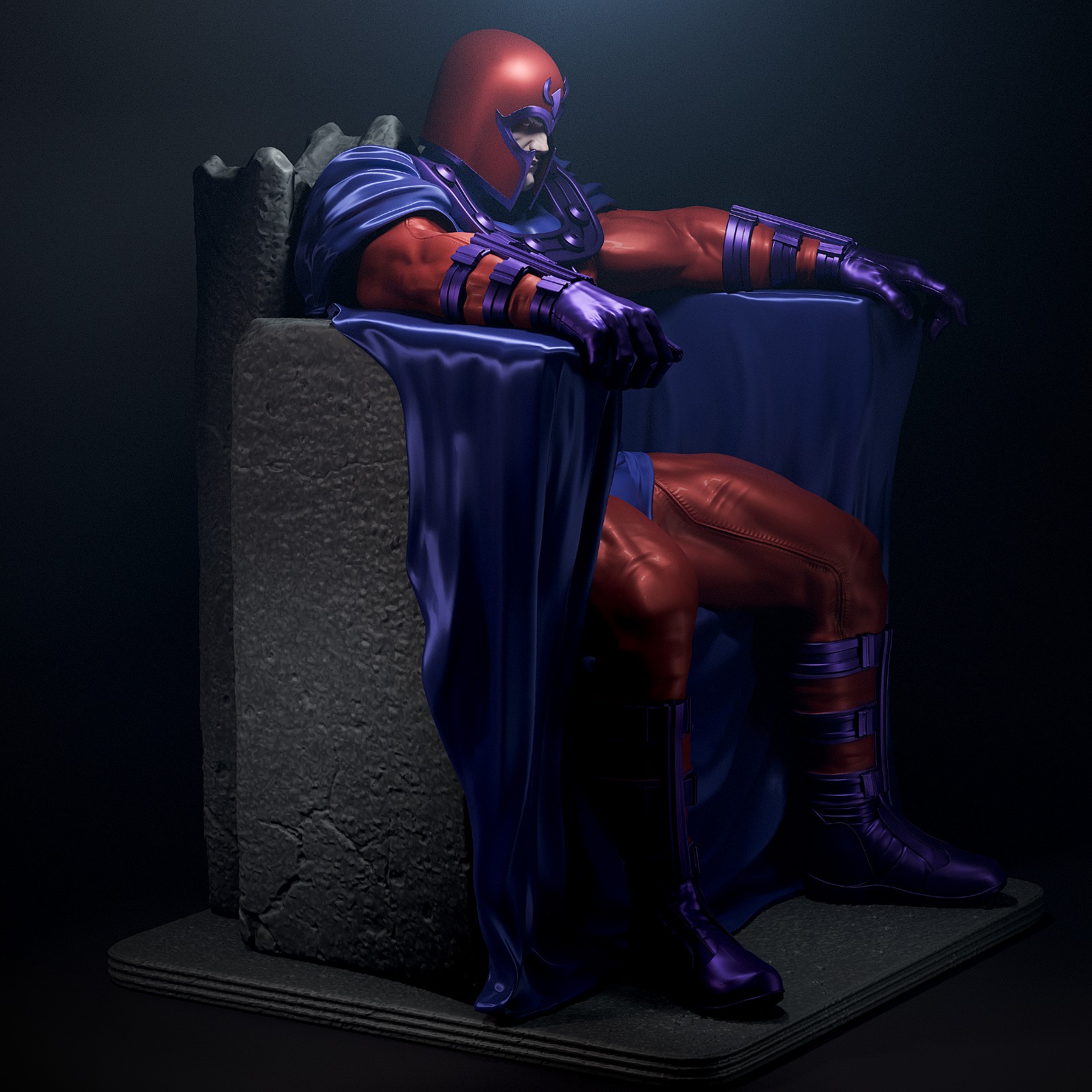 Magneto - X-MEN - STL 3D Printable - Image 5