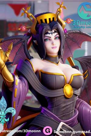 Lilithmon STL file for 3D printing