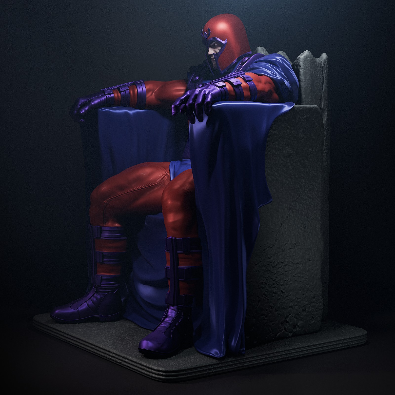 Magneto - X-MEN - STL 3D Printable - Image 6