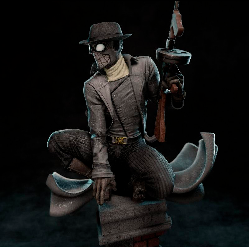 Spider Noir Statue - Image 6