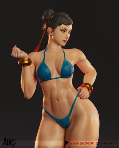 Chun-Li SF6 Bikini