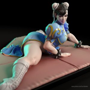 Chun-Li + NSFW – STL 3D Printable