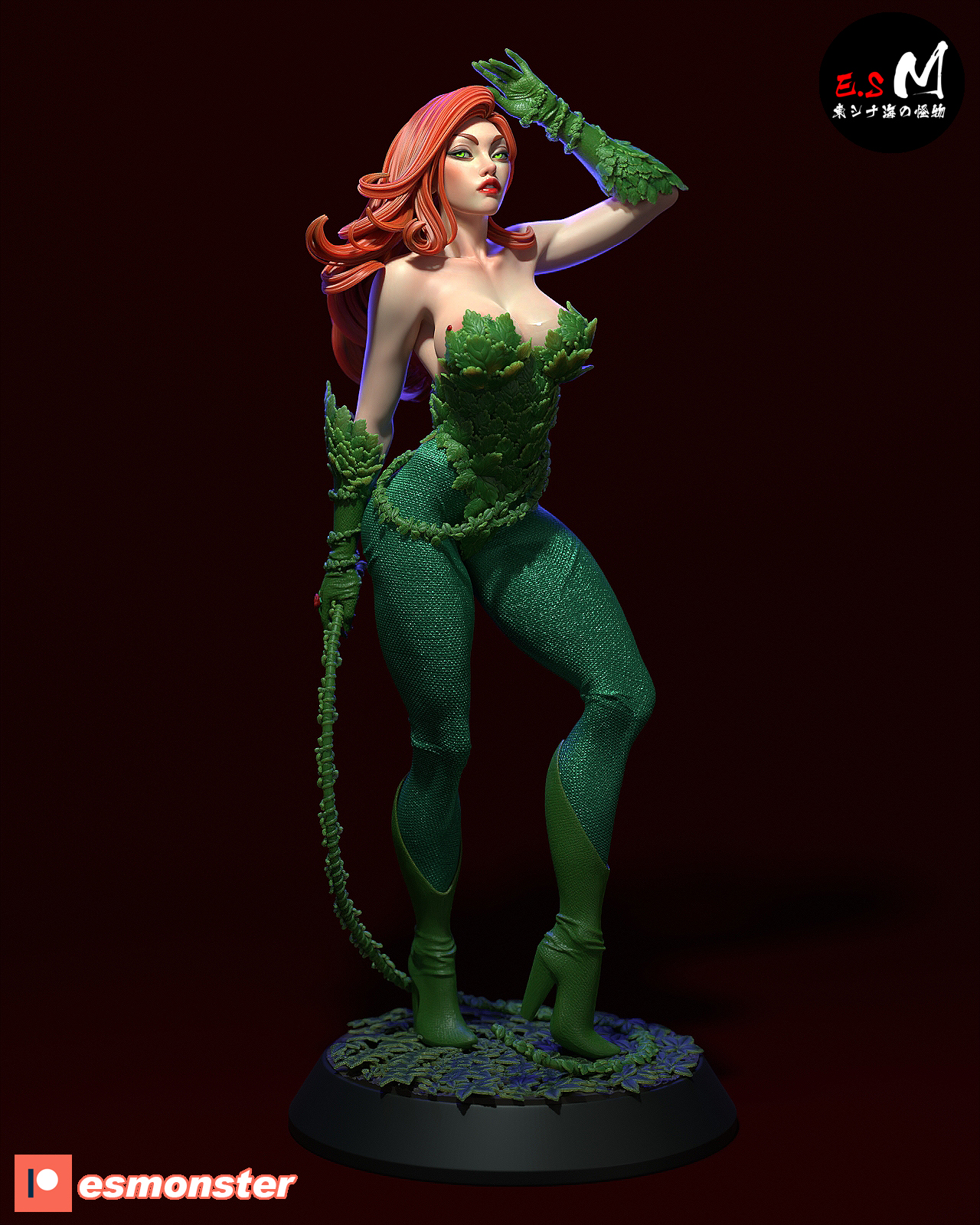 Poison Ivy - Standard + NSFW - STL 3D Printable - Image 2