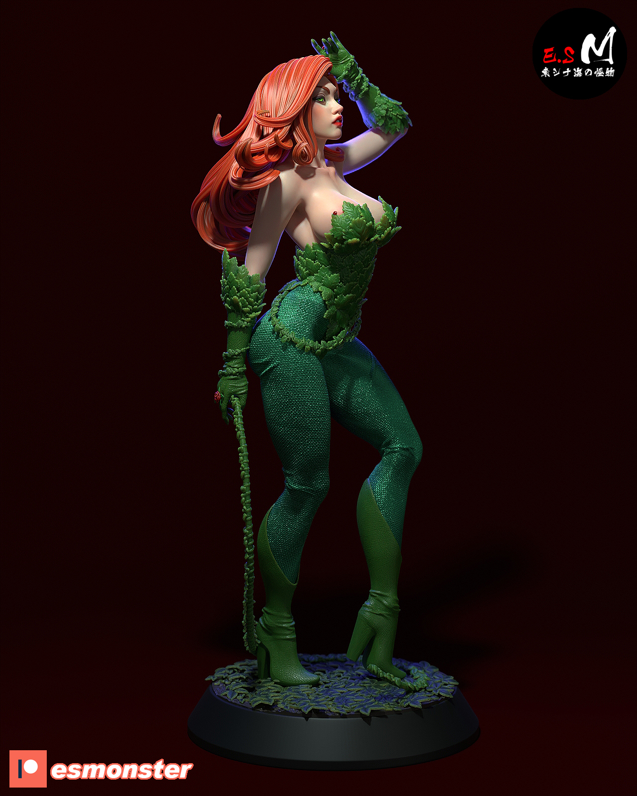 Poison Ivy - Standard + NSFW - STL 3D Printable - Image 3
