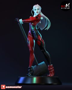 Harley Quinn – 2 versions – STL 3D Printable